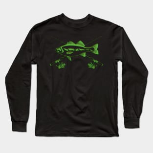 Bass Fishing Long Sleeve T-Shirt